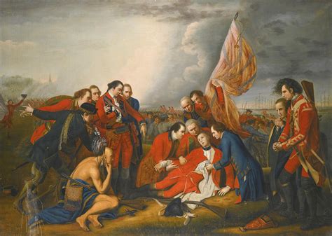  “The Death of General Wolfe” – A Symphony of Tragedy and Triumph Painted Upon Canvas!